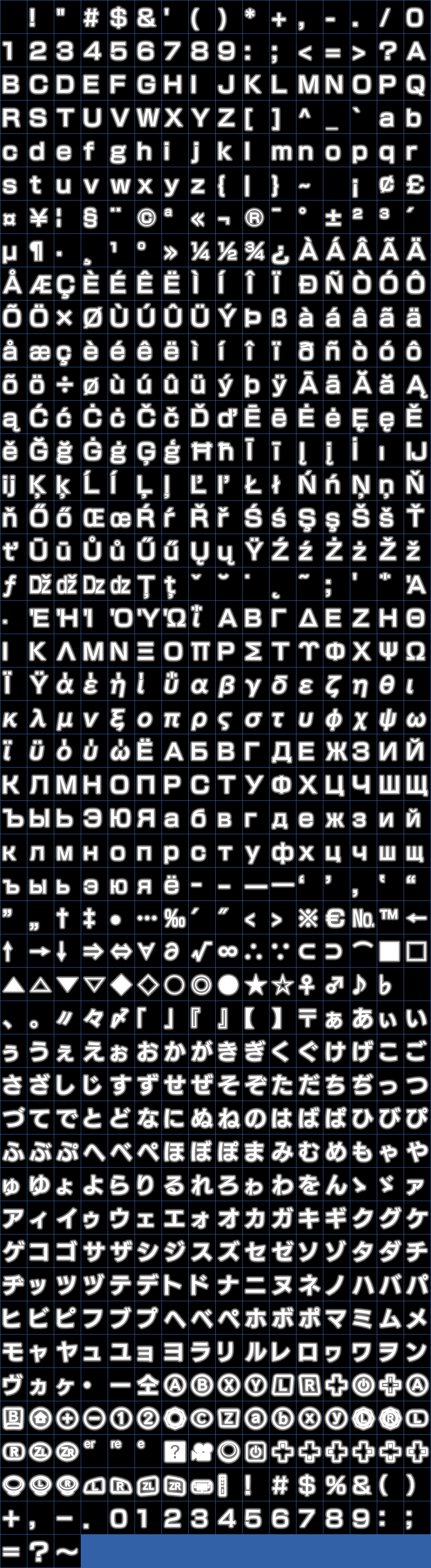 Wii U/MK8 fonts | GBAtemp.net - The Independent Video Game Community