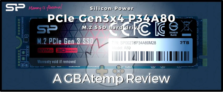 Silicon Power P34A80 NVMe M.2 SSD Review (Hardware) - Official GBAtemp  Review | GBAtemp.net - The Independent Video Game Community