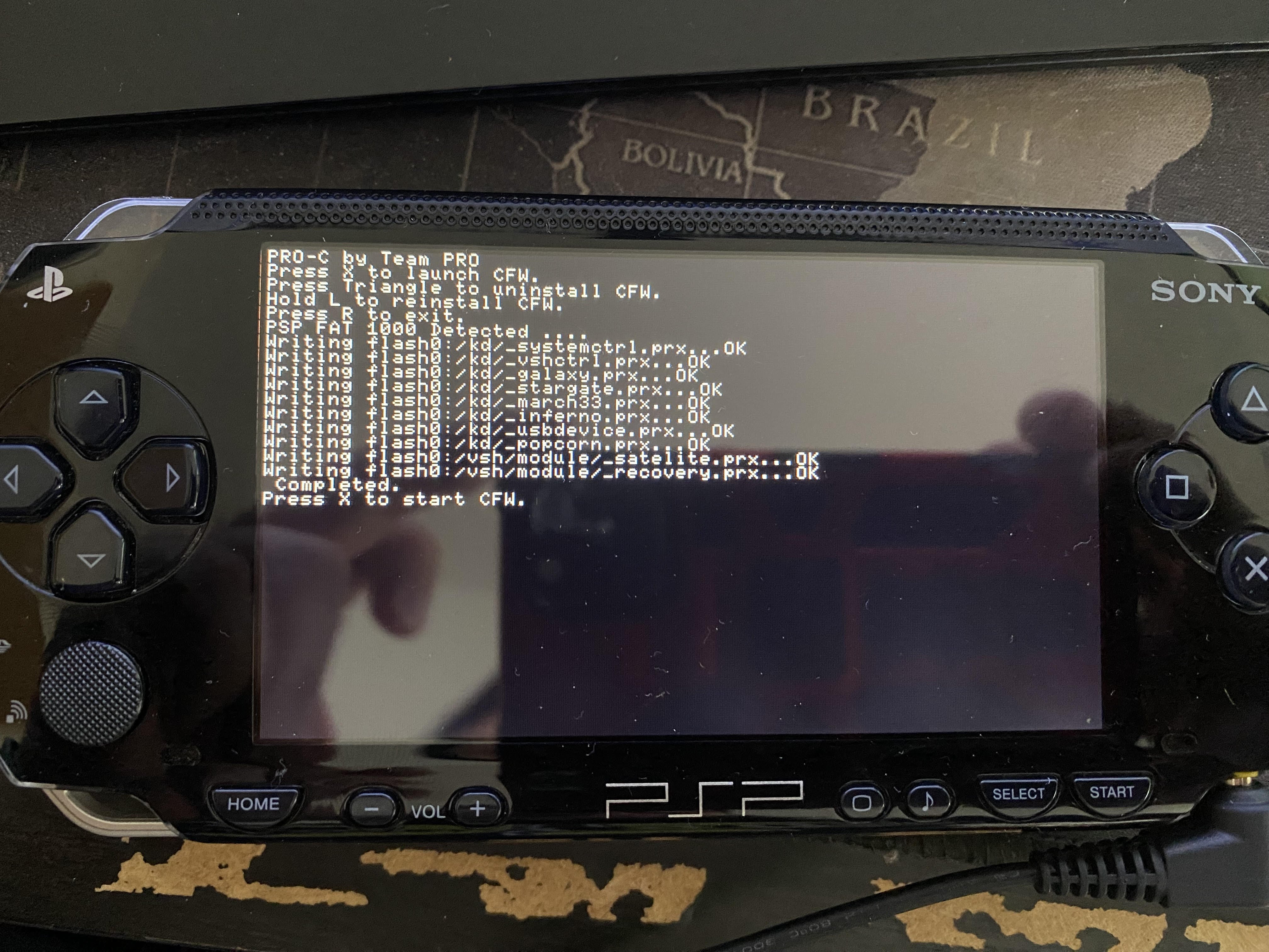 PSP (phat) 1003 CFW issue plz help | GBAtemp.net - The Independent Video  Game Community
