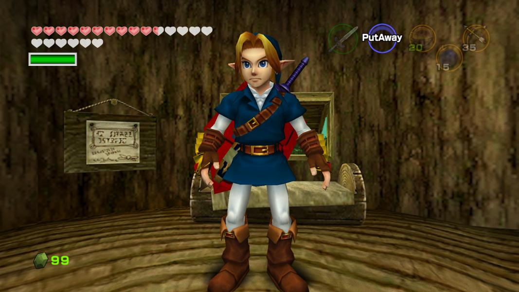 3DS - The Legend of Zelda: Ocarina of Time 3D - Princess Zelda (Adult) -  The Models Resource