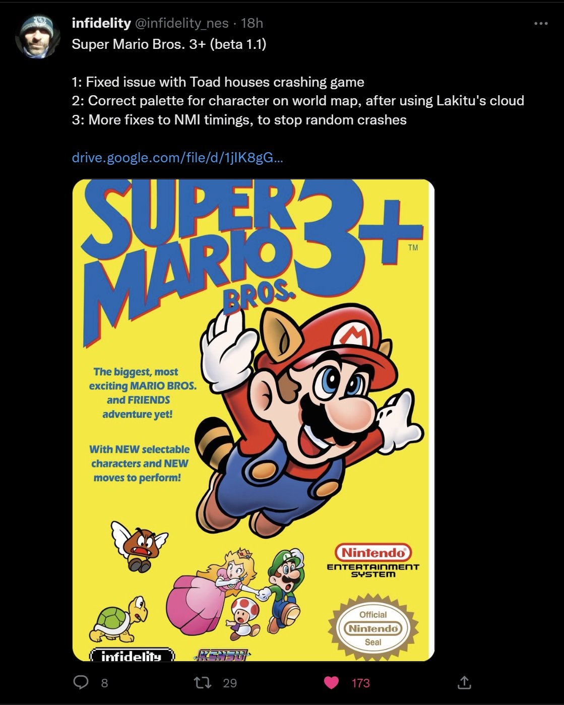 Super Mario Bros. 3+ romhack brings Luigi, Toad and Peach with unique  mechanics ala SMB2 into SMB3 | Page 5 | GBAtemp.net - The Independent Video  Game Community