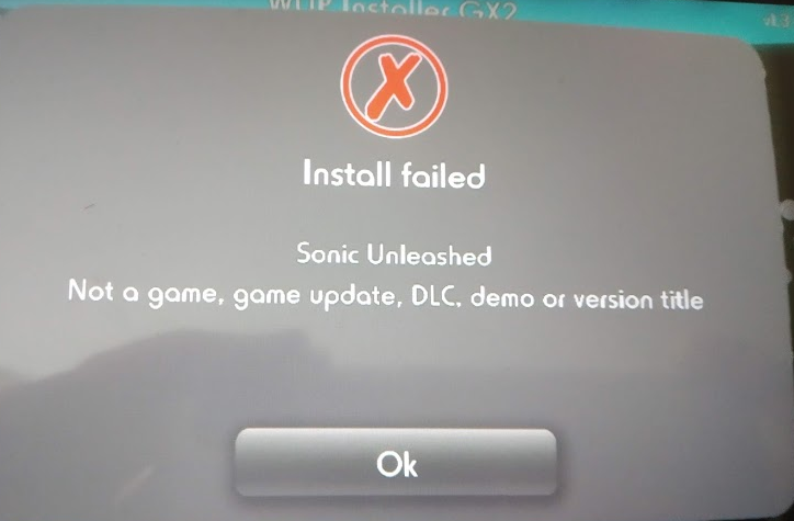 Help with this error in WUP Installer GX2