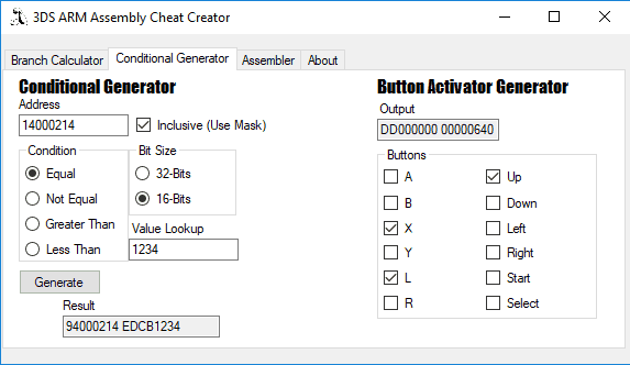 Release] 3DS ARM Assembly Cheat Creator - A tool for creating more complex 3DS  Cheat Codes | GBAtemp.net - The Independent Video Game Community
