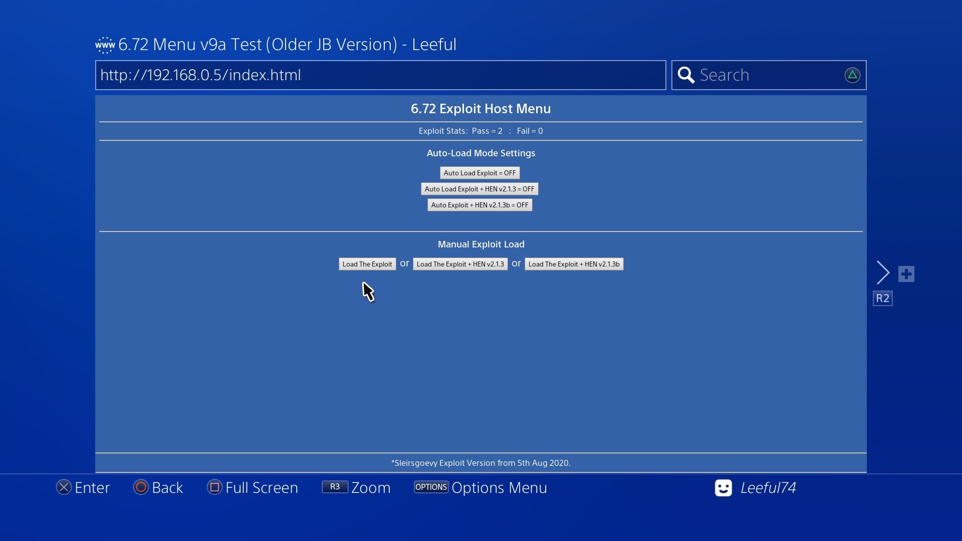 RELEASE] 5 New 6.72 Exploit Menus To Try | GBAtemp.net - The Independent  Video Game Community