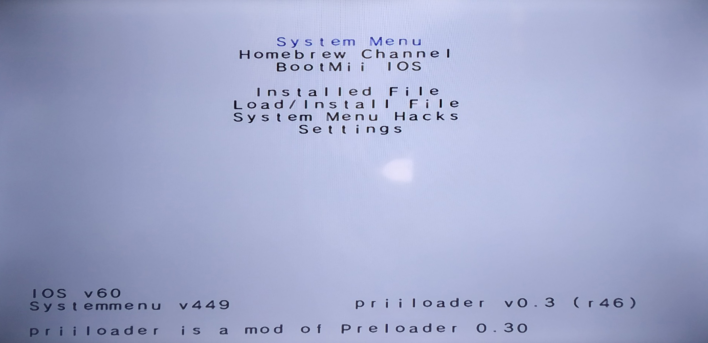 Wii blue Stuck on preloader V.0.29 | GBAtemp.net - The Independent Video  Game Community
