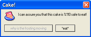 It's just...