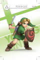 cc smash bros ultimate card young link.png