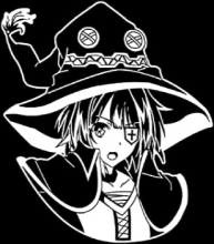megumin black and white.png