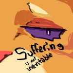Suffering is not inevitable [Trackpad Mouse Art]