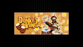 Donkey Konga (USA) - Banner.png