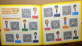 Special Japanese exclusive Tomodachi Life Qr codess