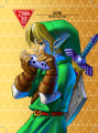 30th anniversary card OoT link.png
