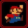 Simple Mario (Black-Red) WOOD
