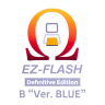EZ-FLASH OMEGA Definitive Edition B - "Ver. BLUE"