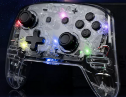NYXI Joypad Controller, Pair of Switch Controllers, LED Lights Joy