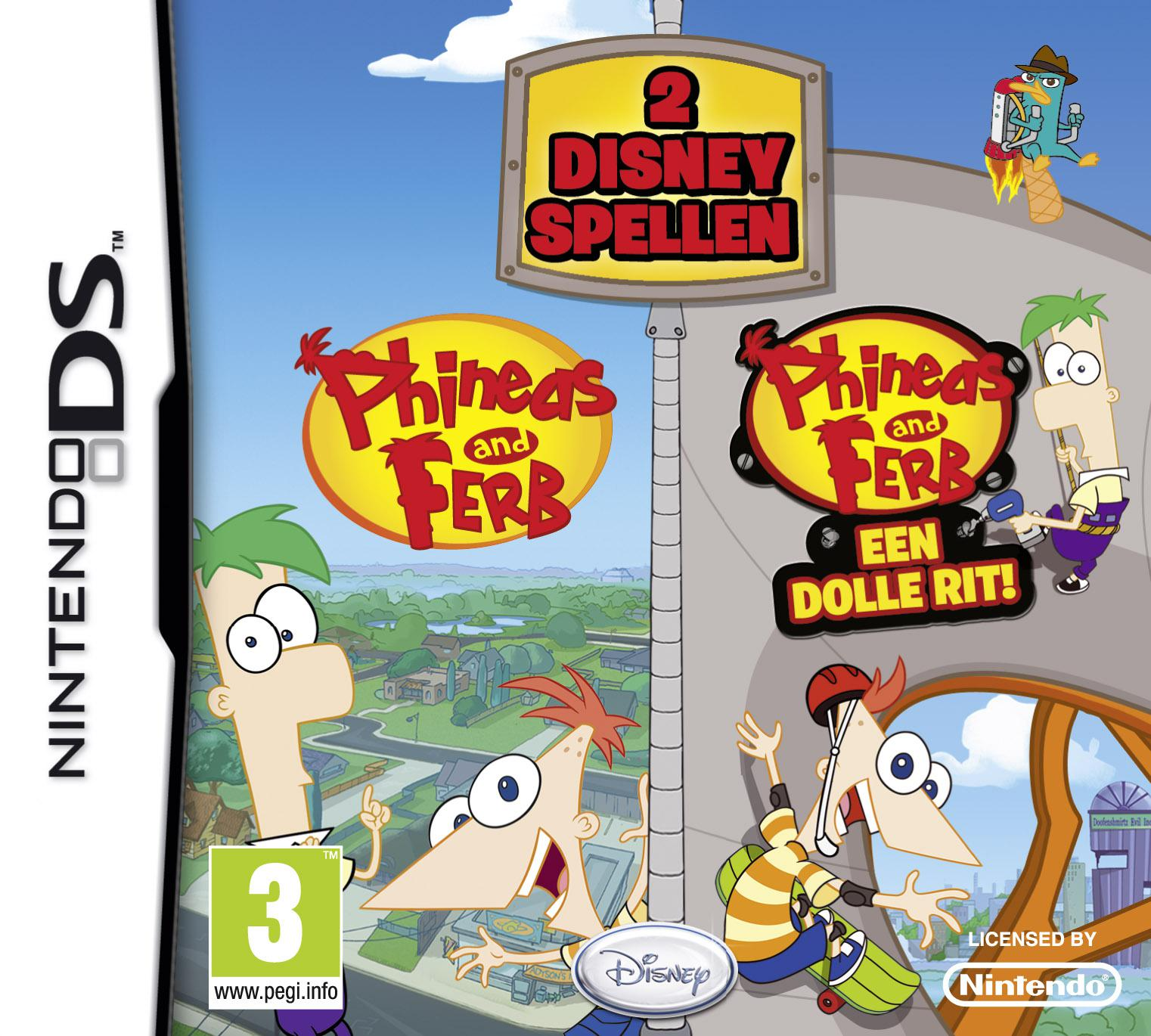 5889 – Phineas and Ferb – 2 Disney Games (EUR)